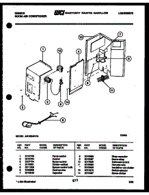 03 - Electrical Parts parts for Frigidaire Air Conditioner AK18E4RVA from AppliancePartsPros.com