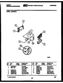 03 - Electrical Parts parts for Frigidaire Air Conditioner AL06A4EYA from AppliancePartsPros.com
