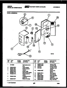 03 - Electrical Parts parts for Frigidaire Air Conditioner AK22E5RZA from AppliancePartsPros.com