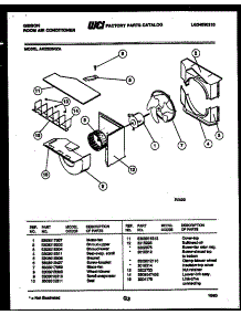 04 - Air Handling Parts parts for Frigidaire Air Conditioner AK22E5RZA from AppliancePartsPros.com