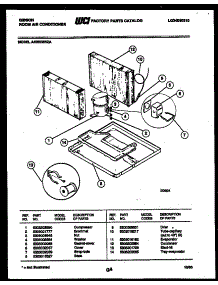 05 - System Parts parts for Frigidaire Air Conditioner AK22E5RZA from AppliancePartsPros.com