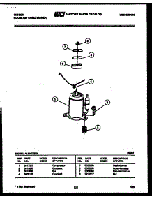 05 - Compressor Parts parts for Frigidaire Air Conditioner AL08C7EVA from AppliancePartsPros.com