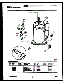 04 - Compressor Parts parts for Frigidaire Air Conditioner AM09C6EVA from AppliancePartsPros.com
