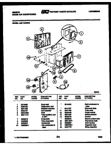 03 - Electrical Parts parts for Frigidaire Air Conditioner AM11C4EWA from AppliancePartsPros.com