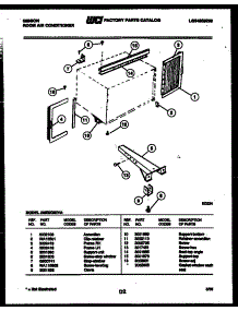 05 - Cabinet And Installation Parts parts for Frigidaire Air Conditioner AM09C6EVA from AppliancePartsPros.com