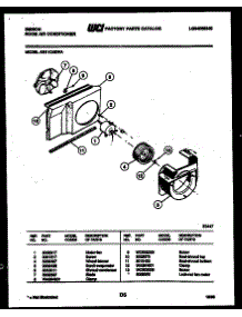 04 - Air Handling Parts parts for Frigidaire Air Conditioner AM11C4EWA from AppliancePartsPros.com