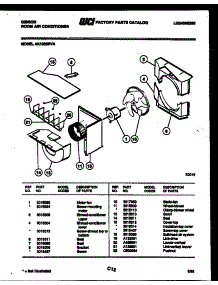 04 - Air Handling Parts parts for Frigidaire Air Conditioner AK18E6RVA from AppliancePartsPros.com