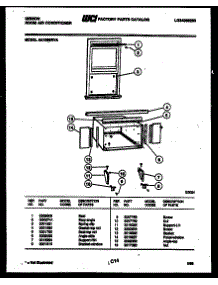 06 - Cabinet And Installation Parts parts for Frigidaire Air Conditioner AK18E6RVA from AppliancePartsPros.com