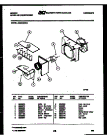 04 - Air Handling Parts parts for Frigidaire Air Conditioner AM09C5EWA from AppliancePartsPros.com