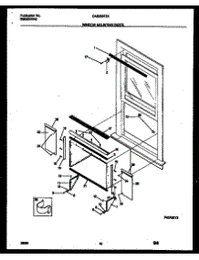 06 - Window Mounting Parts parts for Frigidaire Air Conditioner GAS258T2K1 from AppliancePartsPros.com