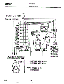 07 - Wiring Diagram parts for Frigidaire Air Conditioner GAC066Y7A5A from AppliancePartsPros.com