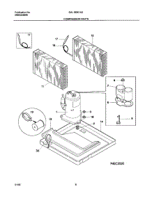 09 - Compressor Parts parts for Gibson Air Conditioner GAL103K1A2 from AppliancePartsPros.com