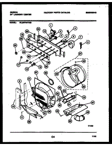 03 - Control, Drum And Blower Parts parts for Frigidaire Washer Dryer Combo WL24F4WYMB from AppliancePartsPros.com