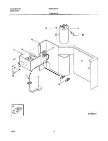 05 - Controls parts for Gibson Air Conditioner GAS154J1A1 from AppliancePartsPros.com