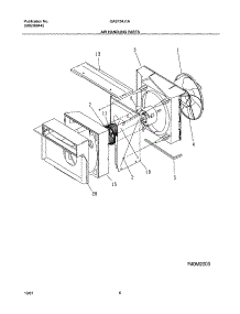 07 - Air Handling parts for Gibson Air Conditioner GAS154J1A1 from AppliancePartsPros.com