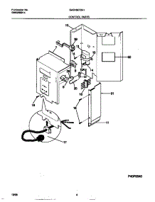 03 - Control Parts parts for Frigidaire Air Conditioner GAS18EF2A1 from AppliancePartsPros.com