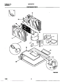05 - Compressor Parts parts for Frigidaire Air Conditioner GAS18EF2A1 from AppliancePartsPros.com