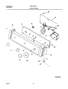09 - Control Panel parts for Gibson Washer GWS1149AS1 from AppliancePartsPros.com