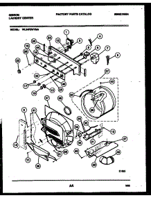 03 - Control, Drum And Blower Parts parts for Frigidaire Washer Dryer Combo WL24F2WYMA from AppliancePartsPros.com