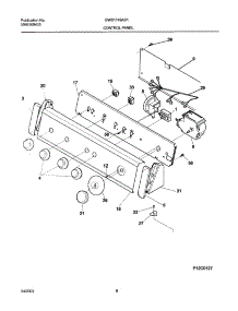 09 - Control Panel parts for Gibson Washer GWS1749AS1 from AppliancePartsPros.com