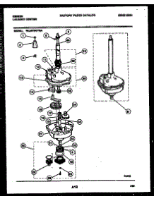 07 - Transmission Parts parts for Frigidaire Washer Dryer Combo WL24F2WYMA from AppliancePartsPros.com
