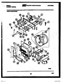 03 - Control, Seal And Drum Assembly parts for Frigidaire Washer Dryer Combo WL24F4WWMB from AppliancePartsPros.com