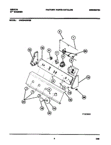 05 - Console & Controls parts for Frigidaire Washer GWS645RBS0 from AppliancePartsPros.com