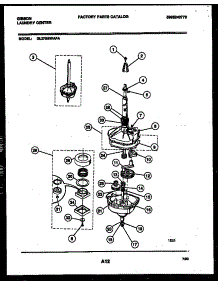 07 - Transmission Parts parts for Frigidaire Washer Dryer Combo GL27M6WAFA from AppliancePartsPros.com