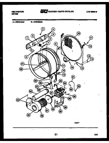04 - Drum And Blower Parts parts for Frigidaire Dryer DEC320A2W from AppliancePartsPros.com
