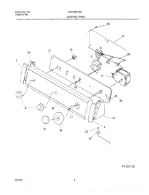 09 - Control Panel parts for Gibson Washer GWX933AS0 from AppliancePartsPros.com