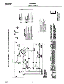 06 - 131850300 Wiring Diagram parts for Frigidaire Dryer KDE336REW1 from AppliancePartsPros.com