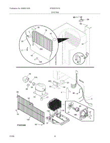 07 - System parts for Kelvinator Freezer KFS220RHY0 from AppliancePartsPros.com