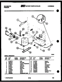 04 - System And Electrical Parts parts for Frigidaire Freezer HFS204FM1W from AppliancePartsPros.com