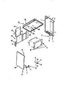 06 - Panels parts for Frigidaire Range REC306CF0 from AppliancePartsPros.com