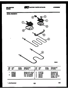 05 - Broiler Parts parts for Frigidaire Range REC305CF1 from AppliancePartsPros.com