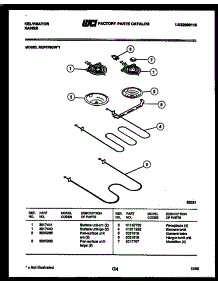 04 - Broiler Parts parts for Frigidaire Range REP375GW1 from AppliancePartsPros.com