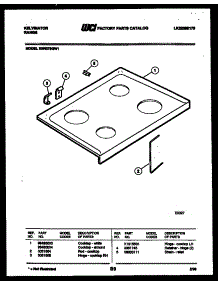 03 - Cooktop Parts parts for Frigidaire Range RER375GD1 from AppliancePartsPros.com