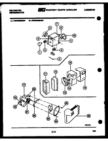 06 - Refrigerator Control Assembly, Damp parts for Frigidaire Refrigerator FMW220EN2F from AppliancePartsPros.com