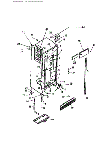 04 - Cabinet parts for Frigidaire Refrigerator FMW240AN5T from AppliancePartsPros.com