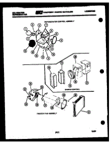 06 - Refrigerator Control Assembly, Damp parts for Frigidaire Refrigerator FPK190AN5T from AppliancePartsPros.com