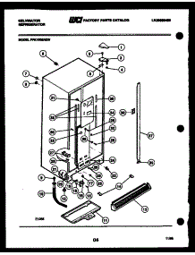 04 - Cabinet Parts parts for Frigidaire Refrigerator FPK190EN2D from AppliancePartsPros.com