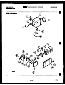 06 - Refrigerator Control Assembly, Damp parts for Frigidaire Refrigerator FPK190EN2D from AppliancePartsPros.com