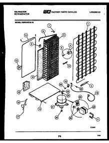 10 - System And Automatic Defrost Parts parts for Frigidaire Refrigerator FMW240DN1D from AppliancePartsPros.com