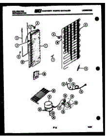 07 - System And Automatic Defrost Parts parts for Frigidaire Refrigerator FPK190AN5W from AppliancePartsPros.com