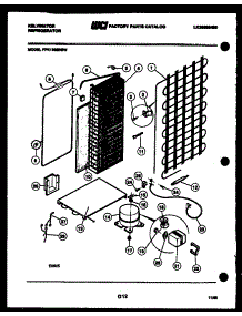 07 - System And Automatic Defrost Parts parts for Frigidaire Refrigerator FPK190EN2V from AppliancePartsPros.com