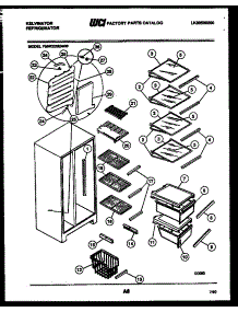 05 - Shelves And Supports parts for Frigidaire Refrigerator FMW220EN4V from AppliancePartsPros.com