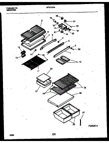 05 - Shelves And Supports parts for Frigidaire Refrigerator KRT21GRAD0 from AppliancePartsPros.com
