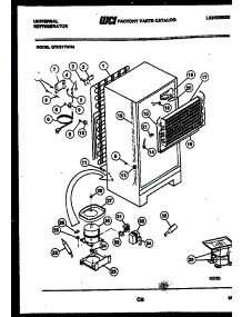 05 - System And Automatic Defrost Parts parts for Frigidaire Refrigerator GTN217CH4 from AppliancePartsPros.com