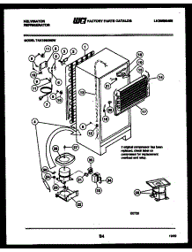 05 - System And Automatic Defrost Parts parts for Frigidaire Refrigerator TAK190GN0T from AppliancePartsPros.com