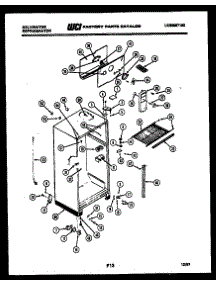 03 - Cabinet Parts parts for Frigidaire Refrigerator TGK160AN6F from AppliancePartsPros.com
